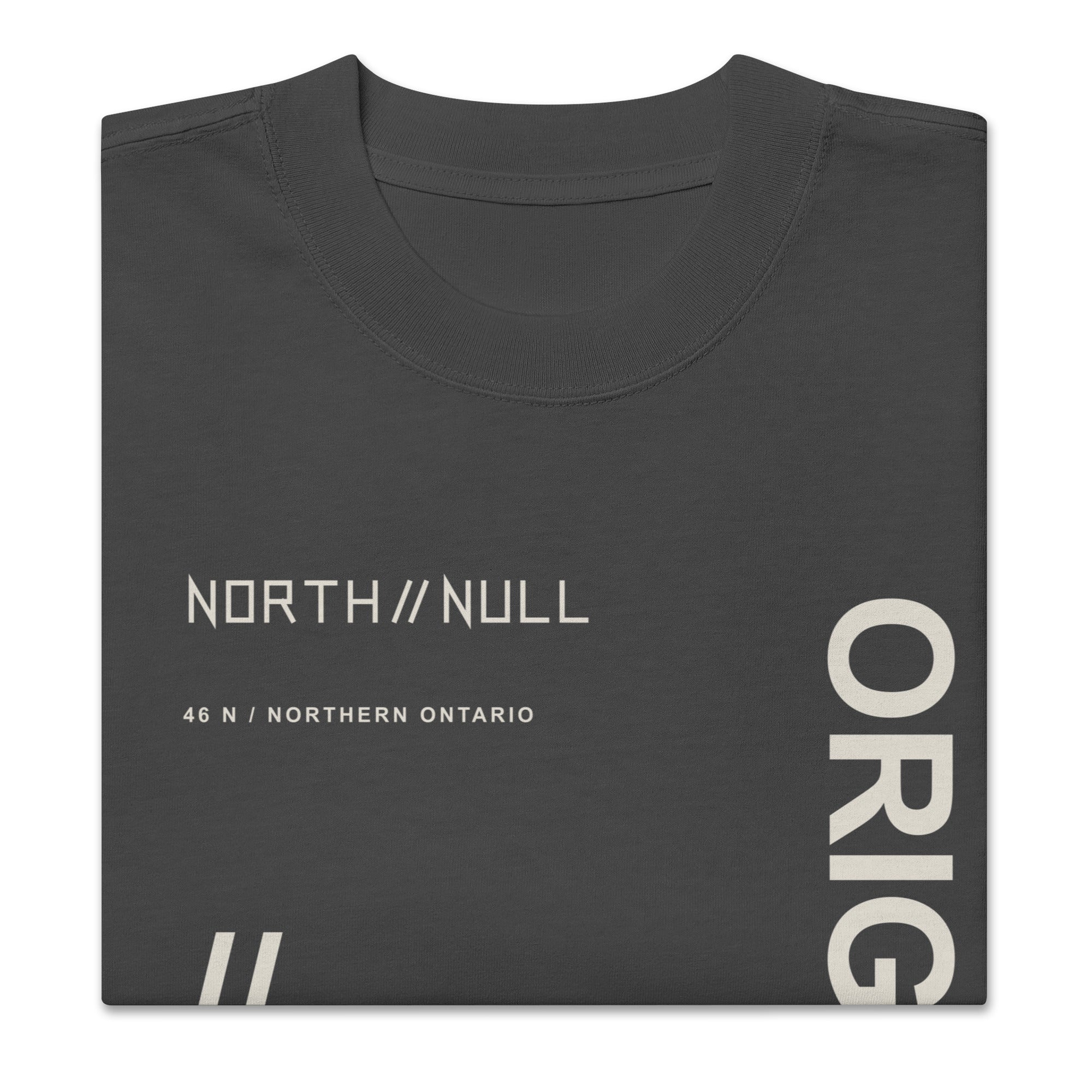 N02 — ORIGIN TEE BLACK